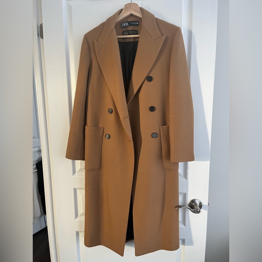 Zara Manteco Wool Coat